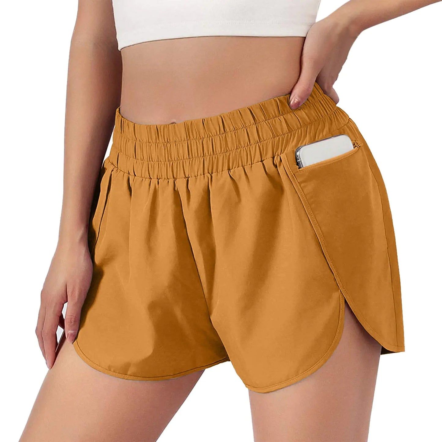 Women's Workout Shorts with Pockets