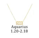 Zodiac Sign Necklace