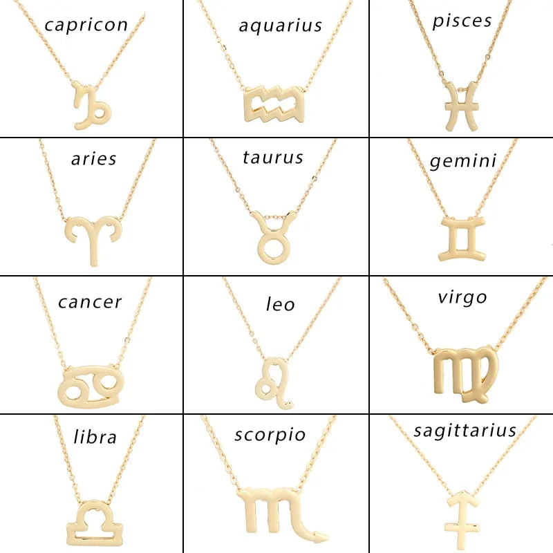 Zodiac Sign Necklace