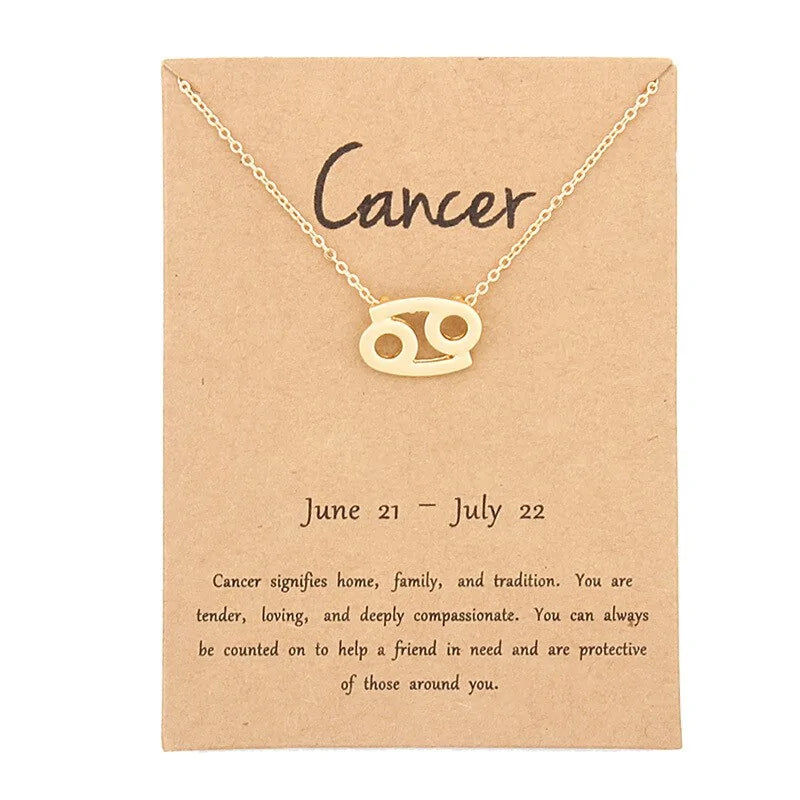 Zodiac Sign Necklace