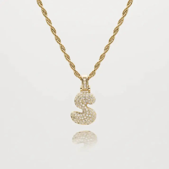 Bubble Letter Necklace